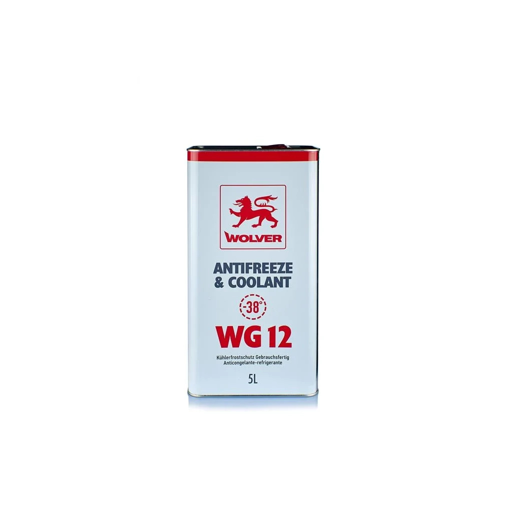 Антифриз Wolver WG12 5 л красный (4260360943430)