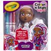 Набор для творчества Crayola Colour n Style Стильные девушки Виолетта (918939.005)