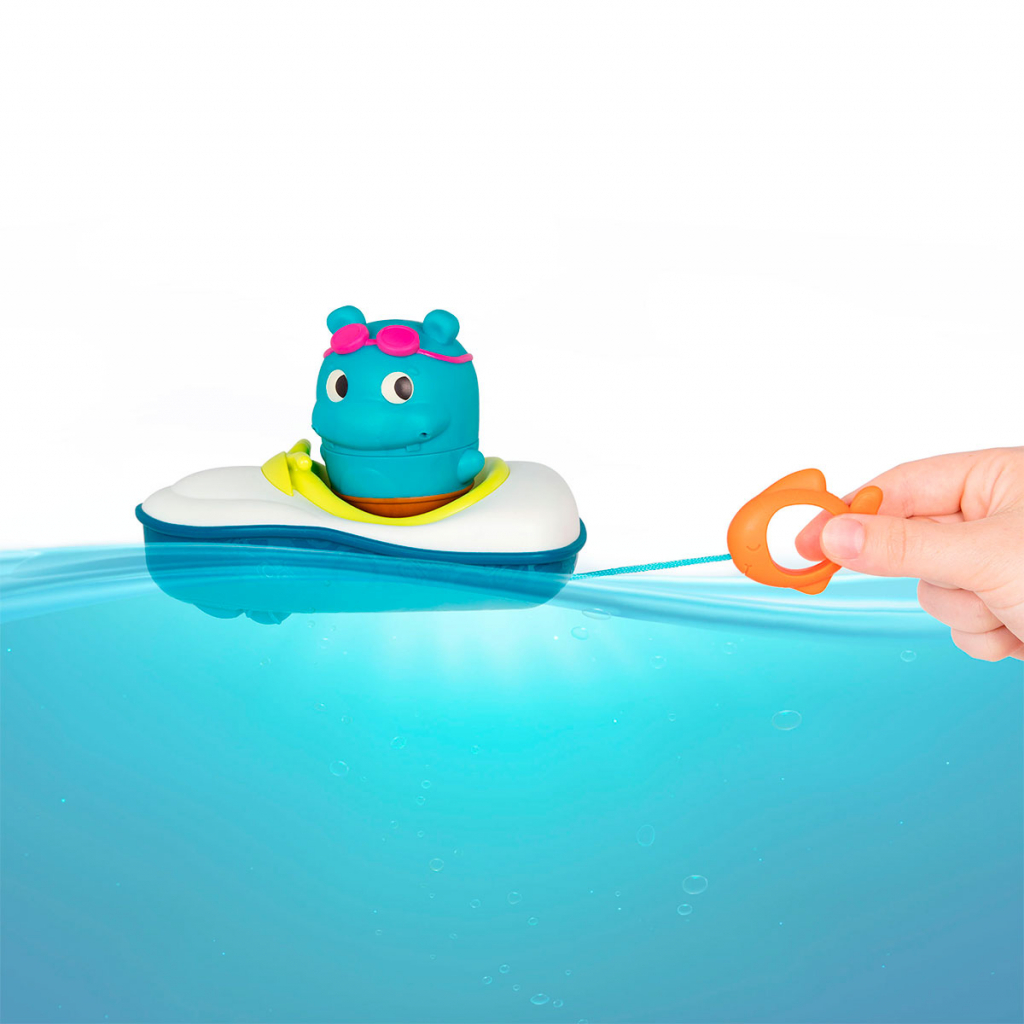 Іграшка для ванної Battat Бегемотик Плюх (LB1711Z) зображення 10