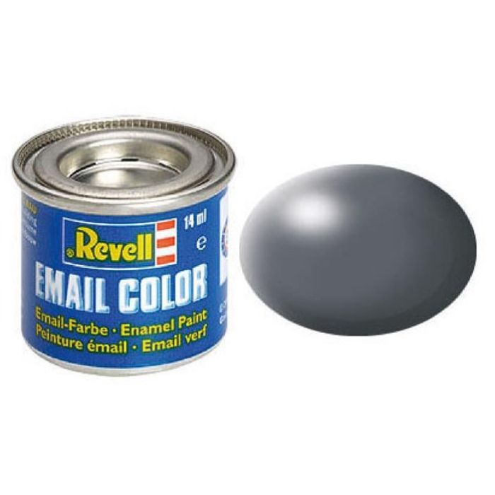 Аксессуары для сборных моделей Revell Краска эмалевая № 378. Темно-серая, шелково-матовая. 14 мл (RVL-32378)