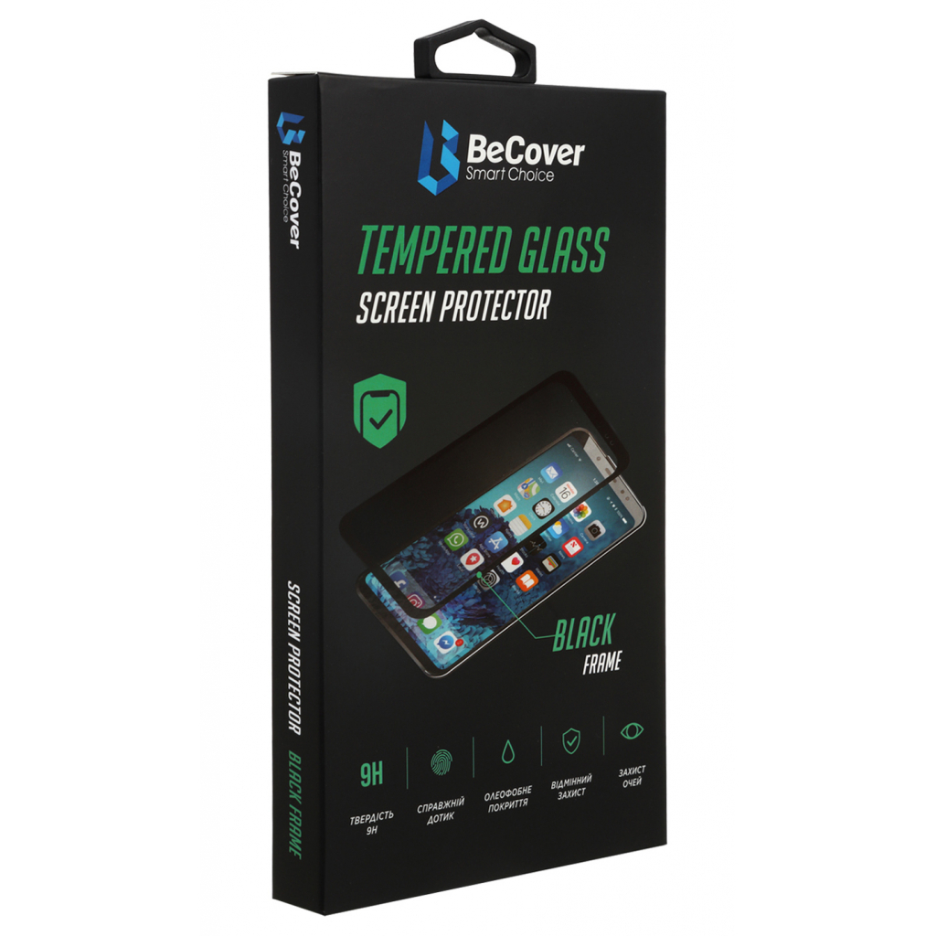 Скло захисне BeCover Samsung Galaxy M22 SM-M225 Black (706907) зображення 4