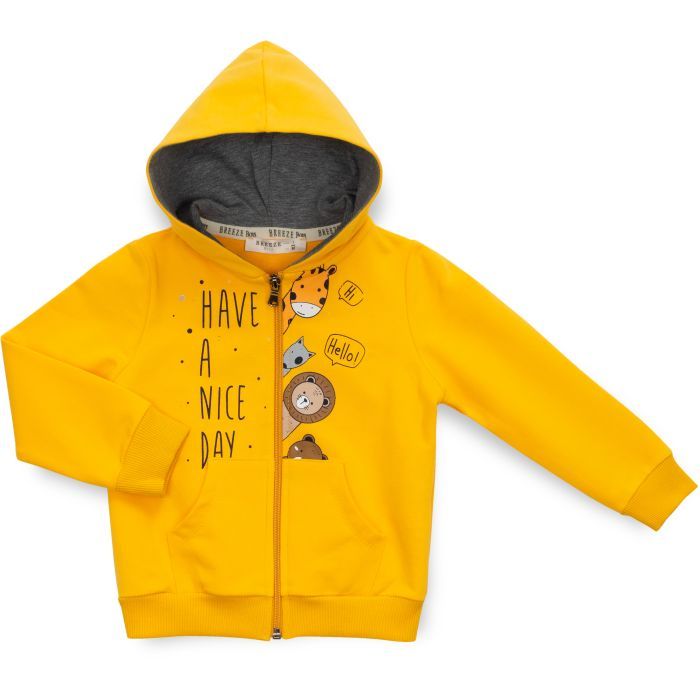 Спортивний костюм дитячий Breeze A NICE DAY (16759-80B-yellow) зображення 2