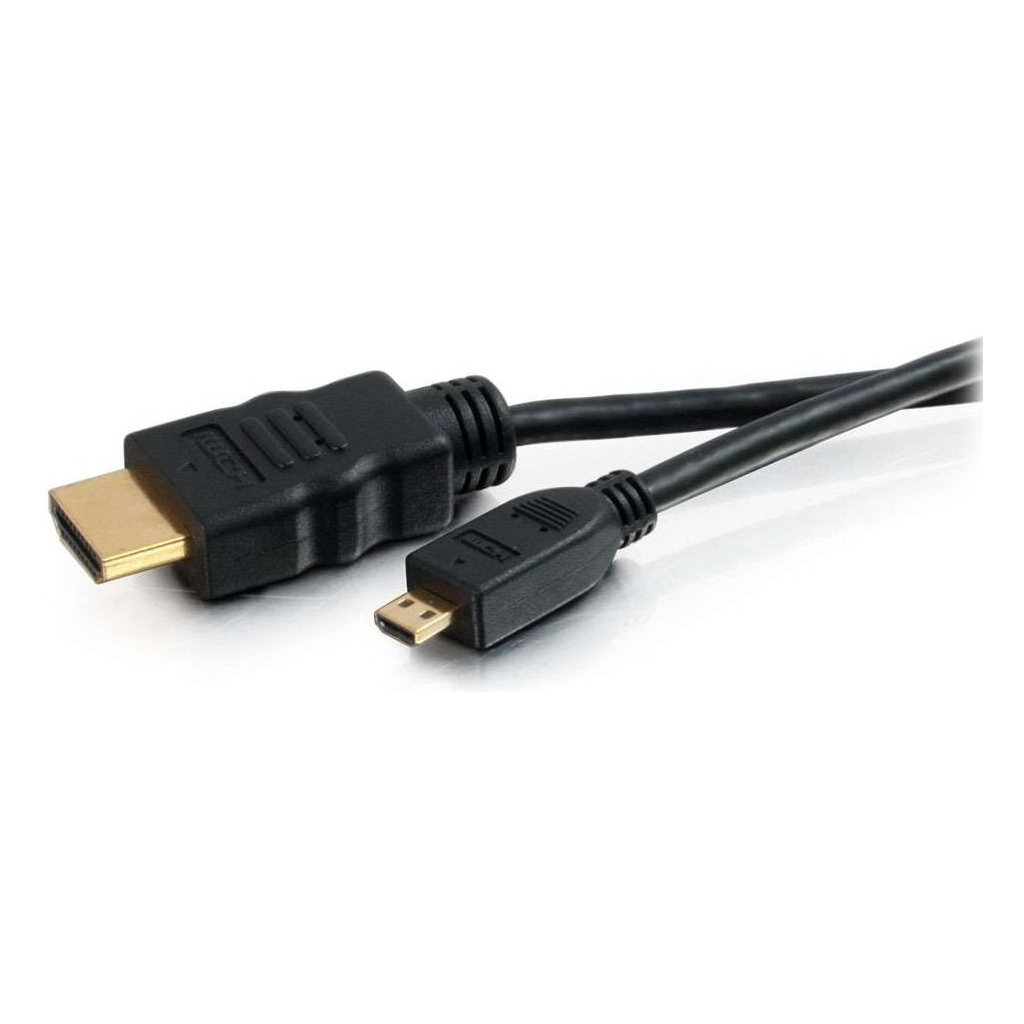 Кабель мультимедійний HDMI micro to HDMI 0.5m C2G (CG82026) зображення 2