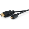 Кабель мультимедійний HDMI micro to HDMI 0.5m C2G (CG82026) зображення 2