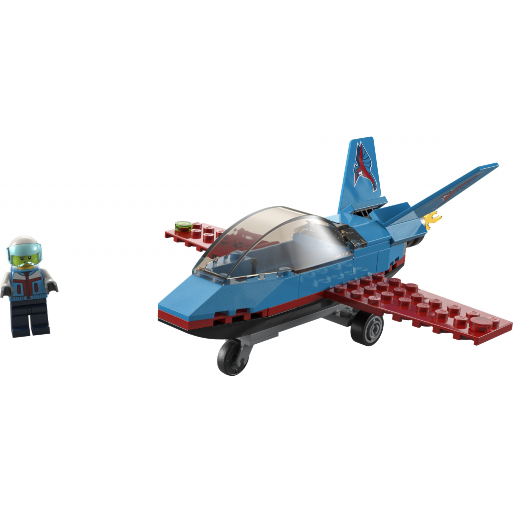 Конструктор LEGO City Great Vehicles Трюковый самолёт 59 деталей (60323) изображение 2