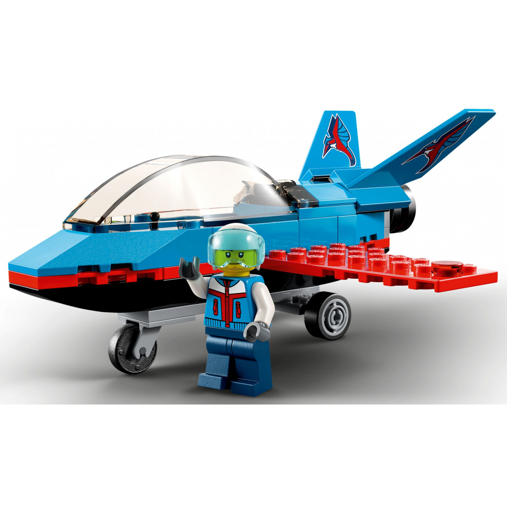 Конструктор LEGO City Great Vehicles Трюковый самолёт 59 деталей (60323) изображение 3