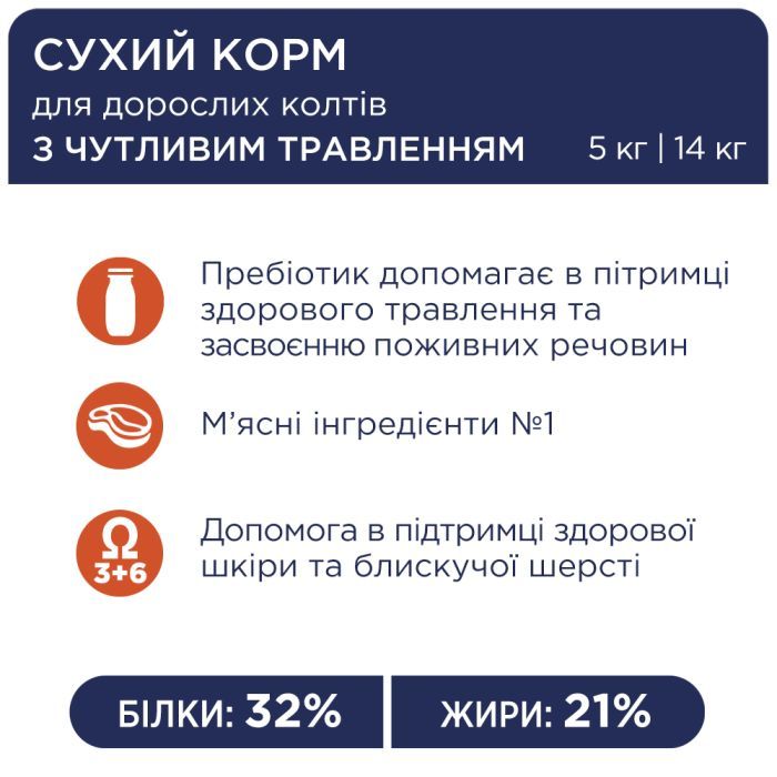 Сухой корм для кошек Club 4 Paws Премиум. Чувствительное пищеварение 14 кг (4820083909399) изображение 3
