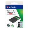 Кишеня зовнішня Verbatim SSD\HDD 2.5" USB 3.2 GEN 1-SuperSpeed (53106) зображення 5