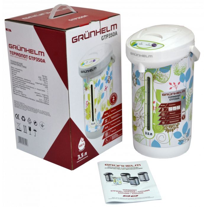 Електрочайник Grunhelm GTP350A зображення 8