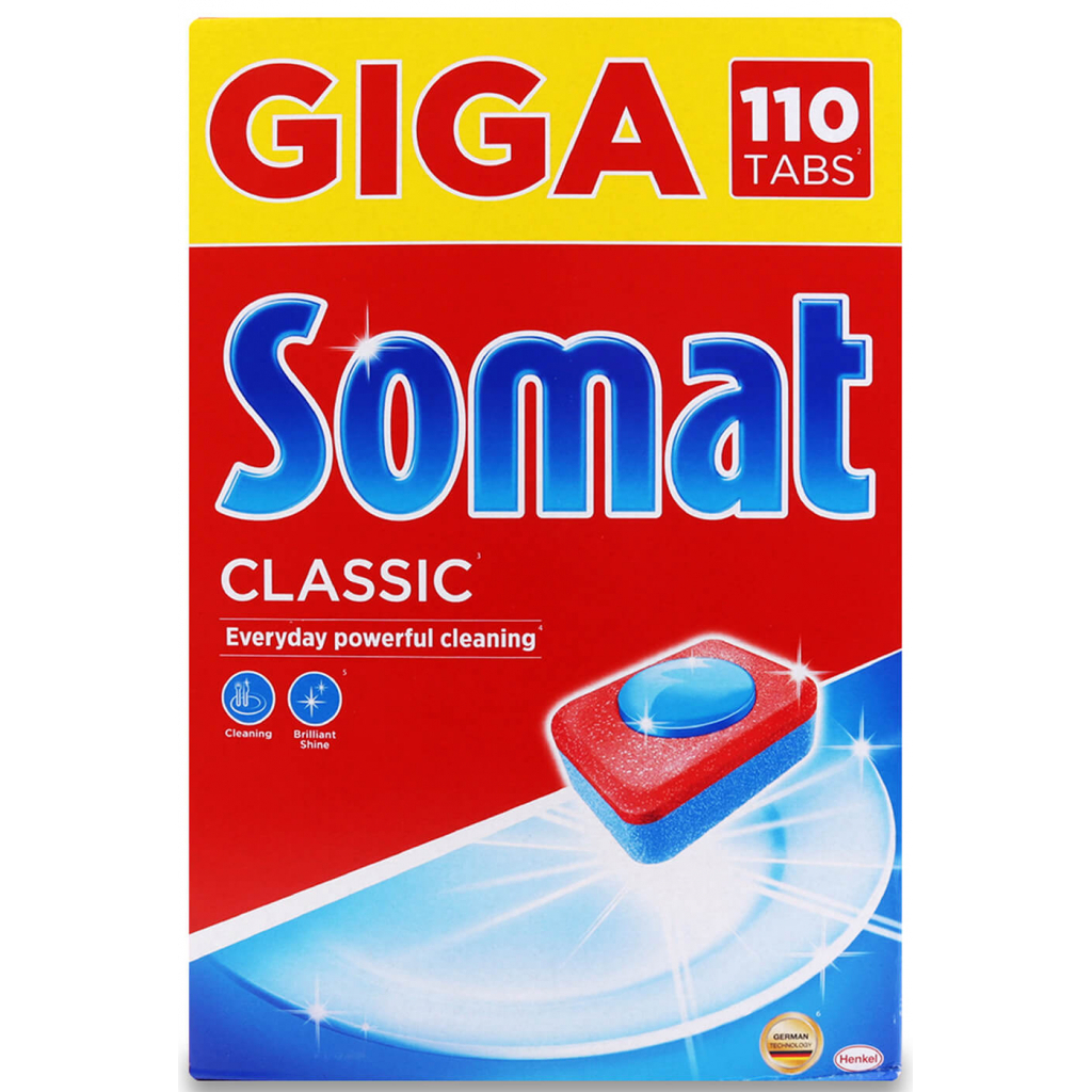 Таблетки для посудомоечных машин Somat Classic 110 шт. (9000101535334)
