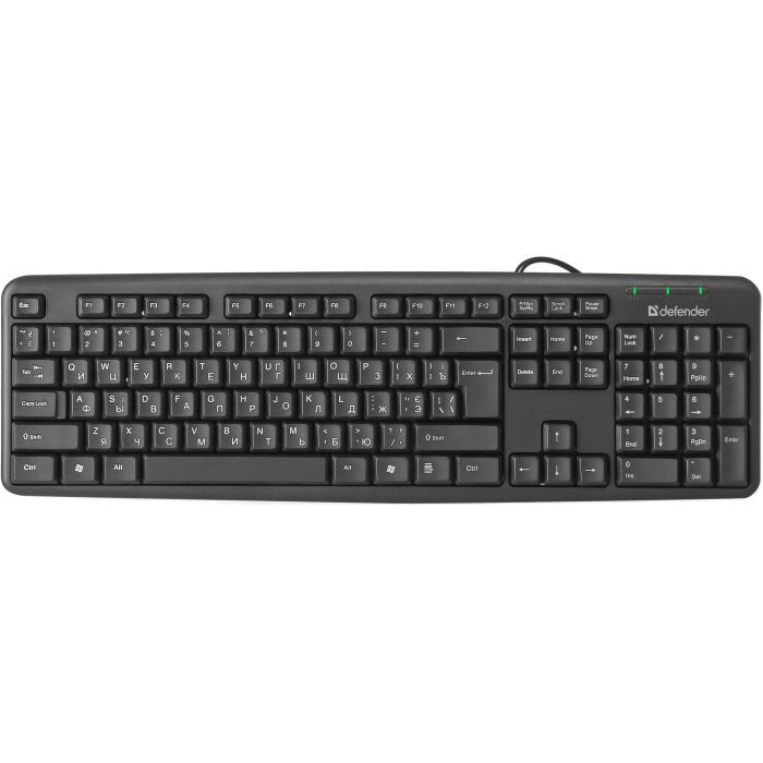 Комплект Defender Dakota C-270 UKR USB Black (45271) зображення 3