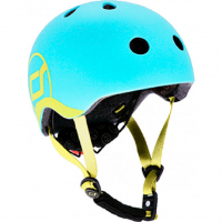 Фото - Шлем велосипедный Scoot & Ride Шолом Scoot&Ride LED 45-51 см XXS/XS Blueberry  SR-18 (SR-181206-BLUEBERRY)