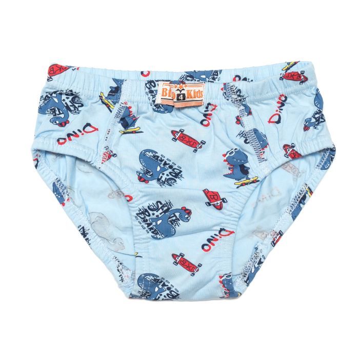 Трусы детские BiyoKids с динозаврами (2556-104B-blue)