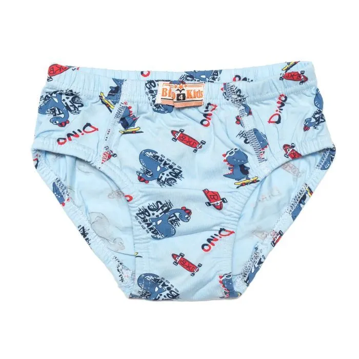 Трусы детские BiyoKids с динозаврами (2556-104B-blue)