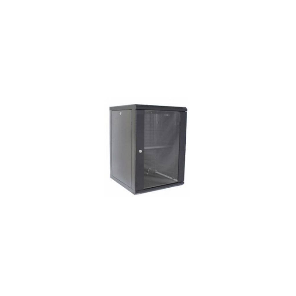 Шкаф настенный Hypernet 15U 19" 600x450 (WMNC-15U-FLAT-AC-BLACK)