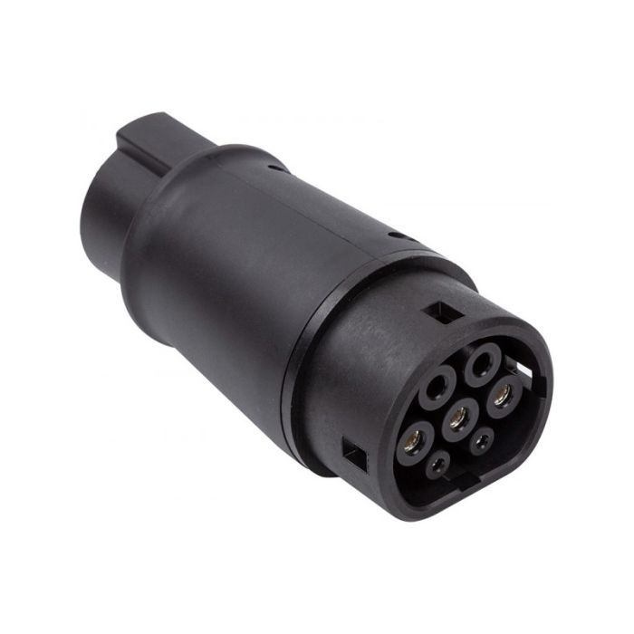 Розетка для заряджання електромобіля HiSmart Type 2 (Female) - Type 1 (Male) (EV200481) зображення 2