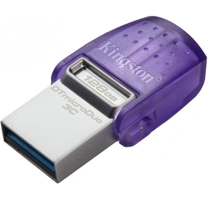 USB флеш накопитель Kingston 256GB DataTraveler microDuo 3C USB 3.2/Type C (DTDUO3CG3/256GB) изображение 2