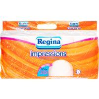 Туалетная бумага Regina Impressions Orange 18 м 150 отрывов 3 слоя 8 рулонов (8004260487979)