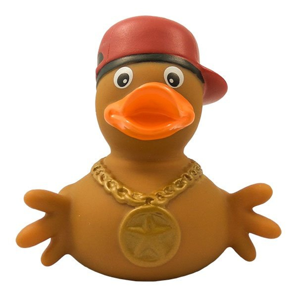 Игрушка для ванной Funny Ducks Утка Рэпер (F1879) изображение 2