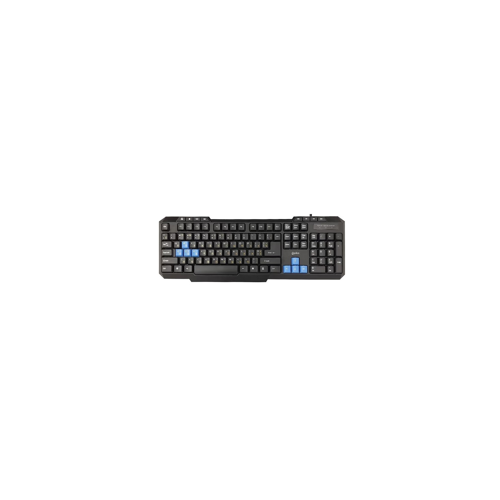 Клавіатура Piko KB-106 USB Black (1283126467097)