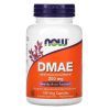 Аминокислота Now Foods DMAE (диметиламиноэтанол) 250мг, 100 вегетарианских капсул (NOW-03090)