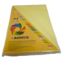 Папір Romus A4 160 г/м2 100sh Yellow (R50584)