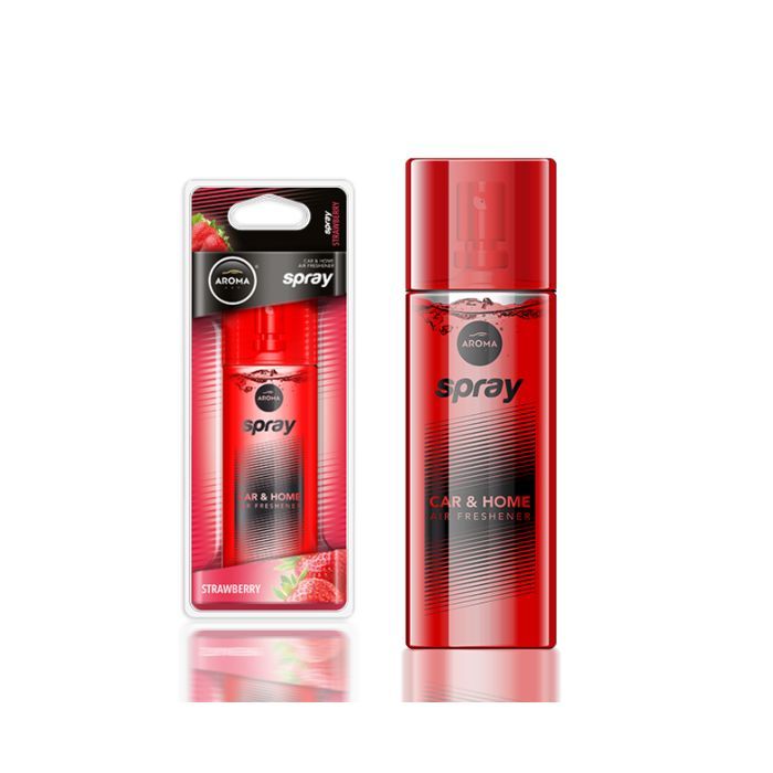 Ароматизатор для автомобіля Aroma Car Pump Spray - Strawberry 50 мл (927962)