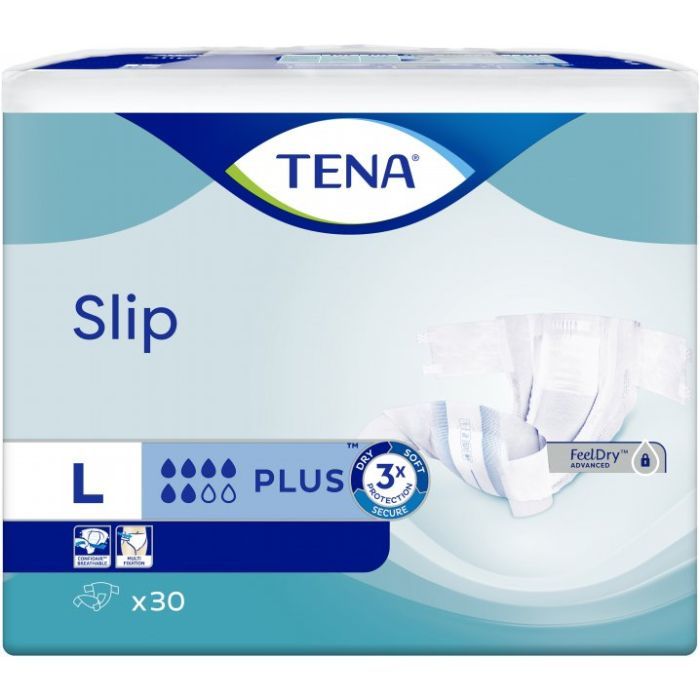 Подгузники для взрослых Tena Slip Plus Large 30 шт (7322541118932) изображение 2