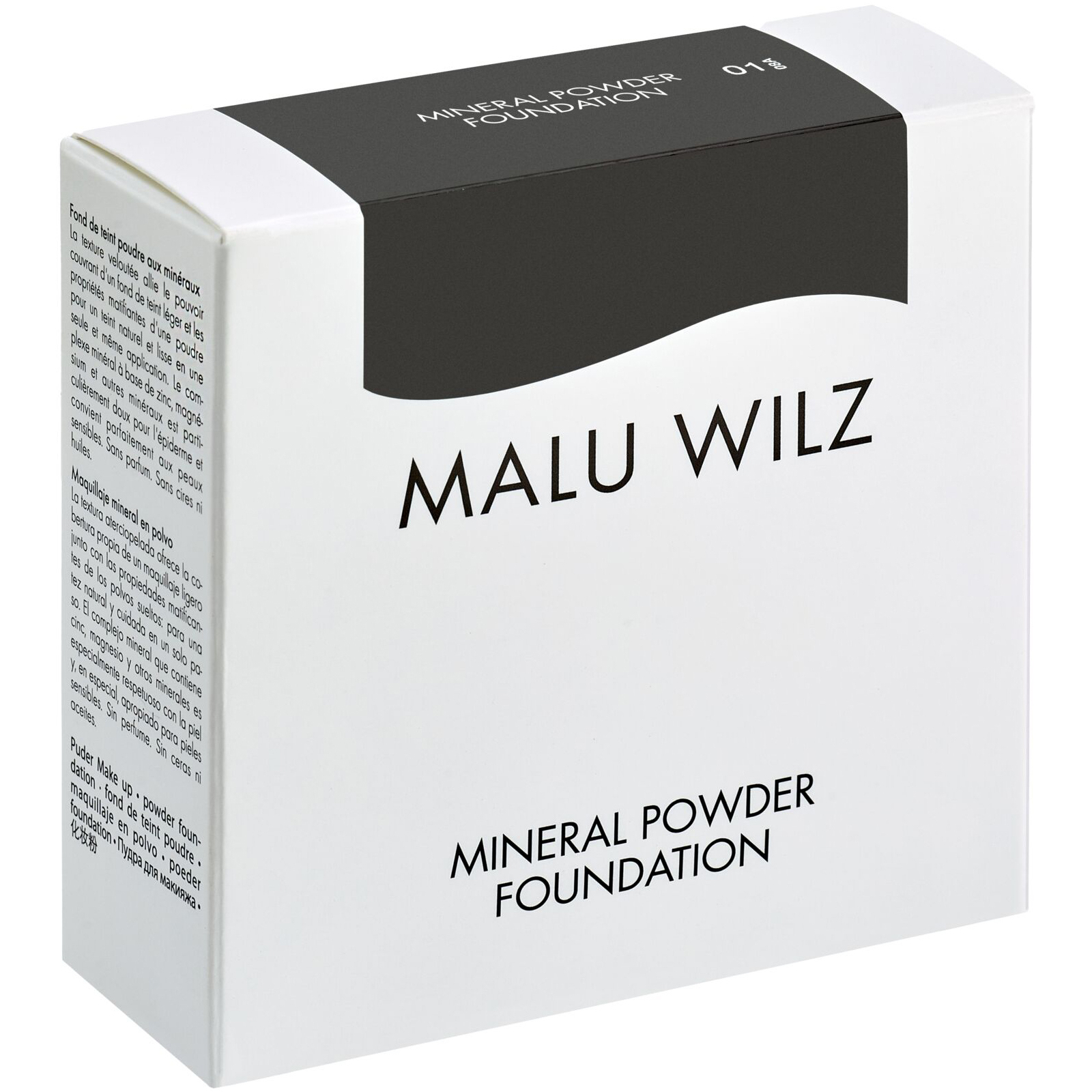 Пудра для обличчя Malu Wilz Mineral Powder Foundation 01 - Soft Porcelain (4060425005130) зображення 3