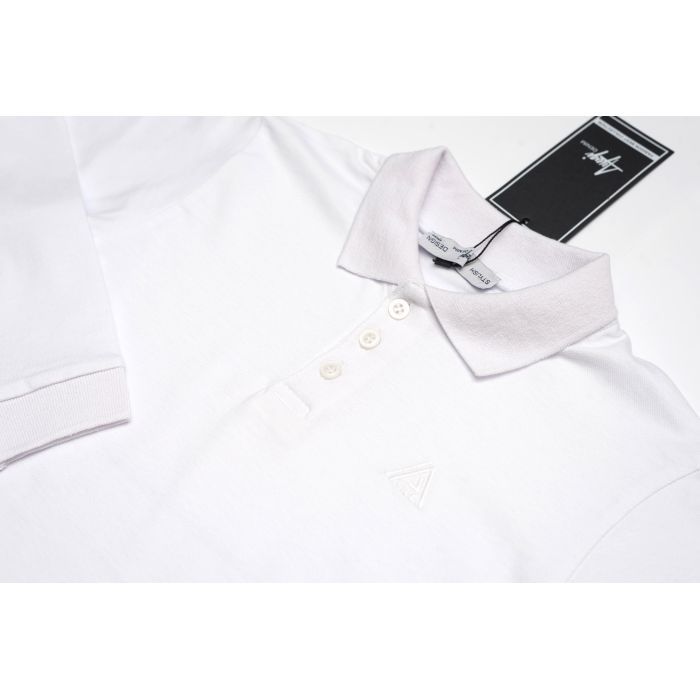 Кофта дитяча A-Yugi поло з довгим рукавом (4211-140B-white) зображення 3
