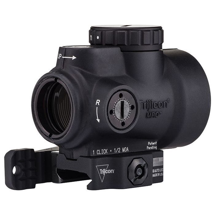 Коліматорний приціл Trijicon MRO 2.0 MOA Green Dot AC32082 QD Low Mount (MRO-C-2200032) зображення 7