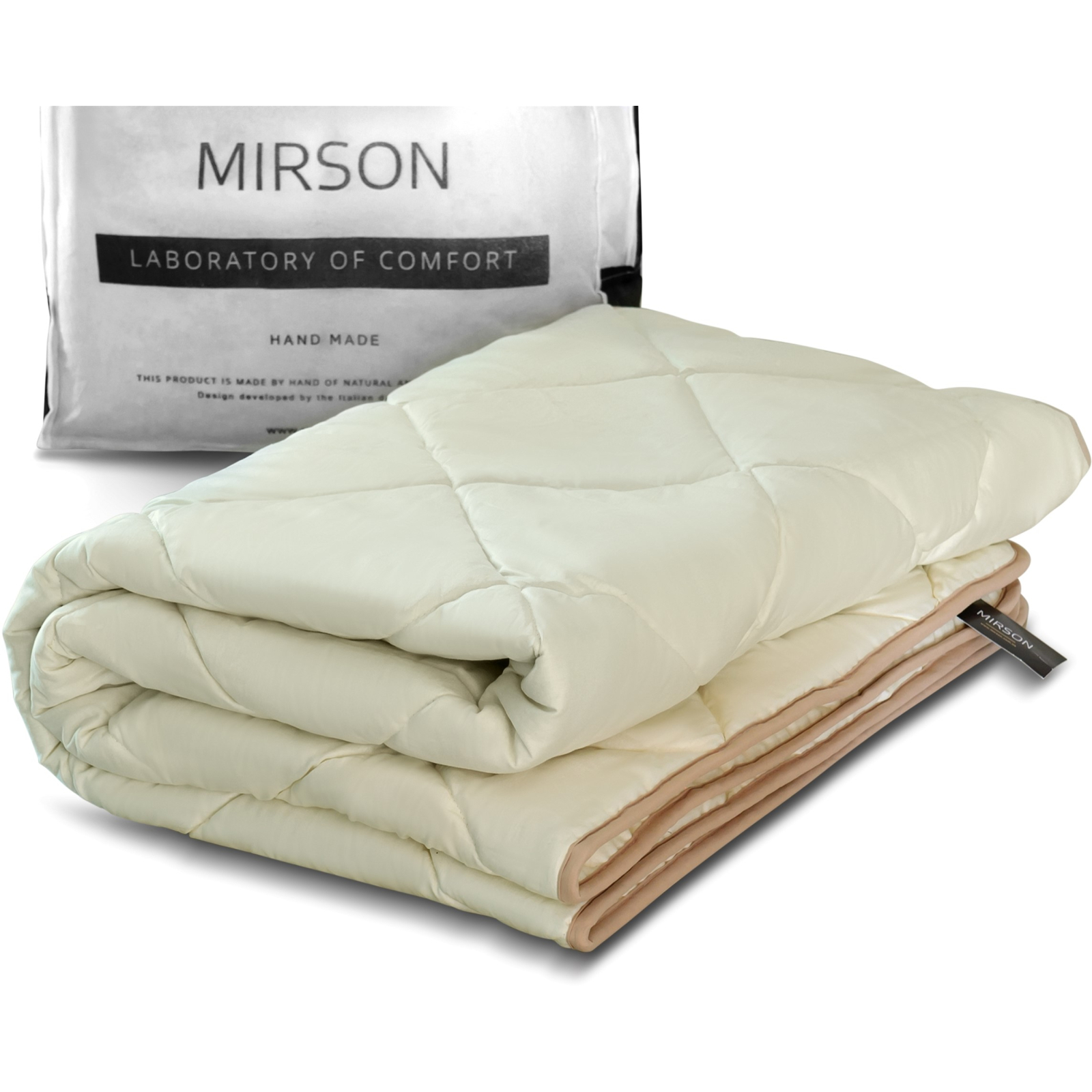Одеяло MirSon шерстяное Carmela 0334 деми 155x215 см (2200000143914) изображение 5