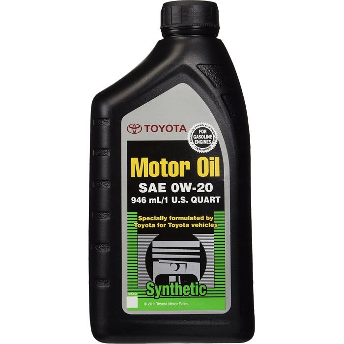 Моторное масло Toyota Motor Oil 0W-20 SP 946 ml (00279-0WQTE)