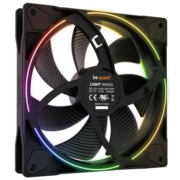 Кулер для корпуса Be quiet! Light Wings 140mm PWM 3 pcs (BL078) изображение 2