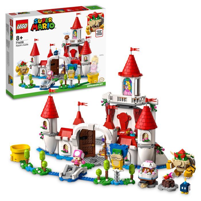 Конструктор LEGO Super Mario Дополнительный набор «Замок Персика» (71408) изображение 2