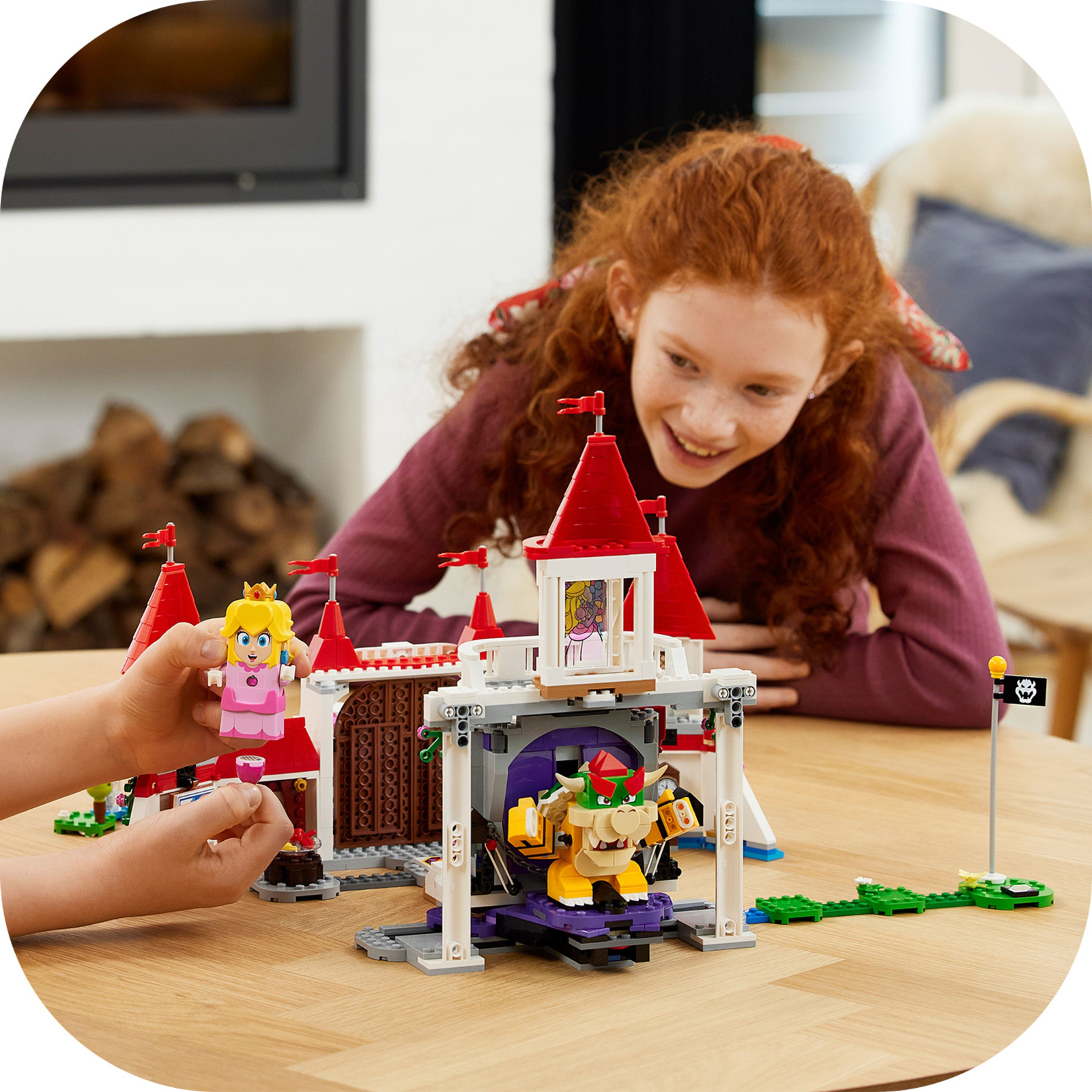 Конструктор LEGO Super Mario Дополнительный набор «Замок Персика» (71408) изображение 6