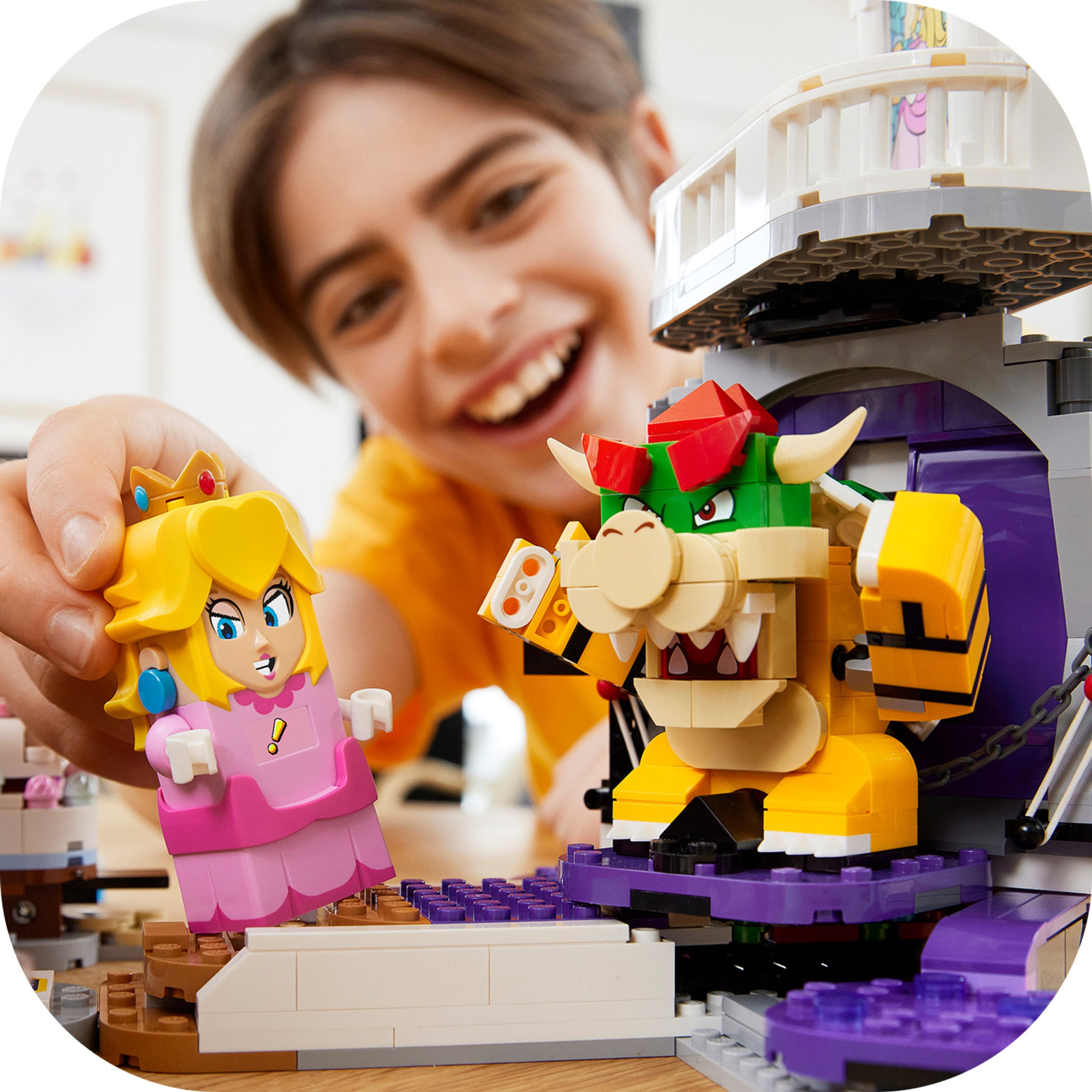 Конструктор LEGO Super Mario Дополнительный набор «Замок Персика» (71408) изображение 7