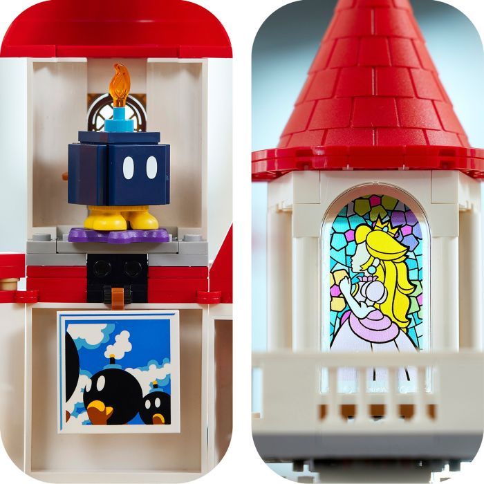 Конструктор LEGO Super Mario Дополнительный набор «Замок Персика» (71408) изображение 8