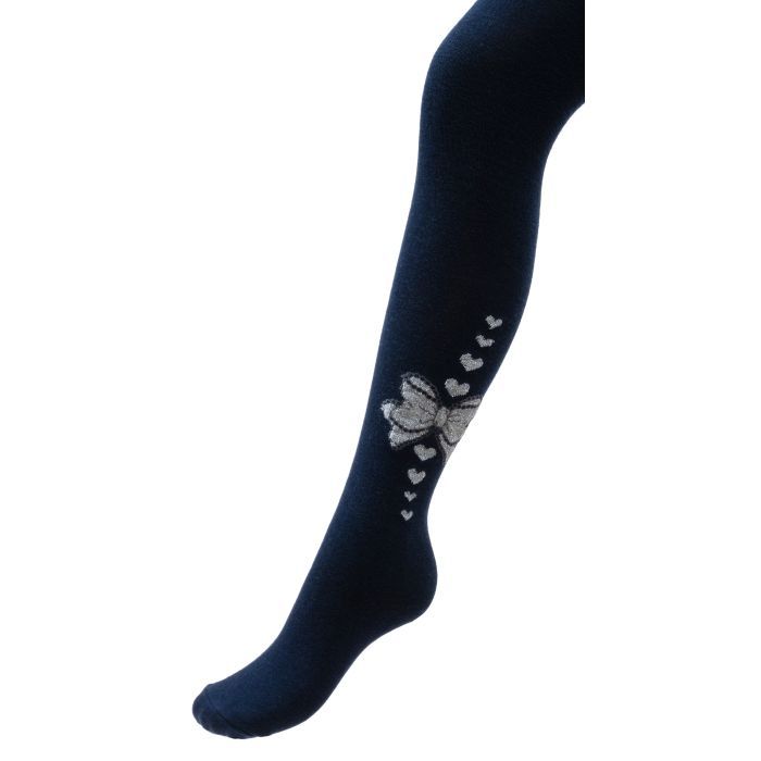 Колготки дитячі UCS Socks з бантом (M0C0301-2192-5G-black)