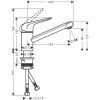 Змішувач Hansgrohe 71808000 зображення 3