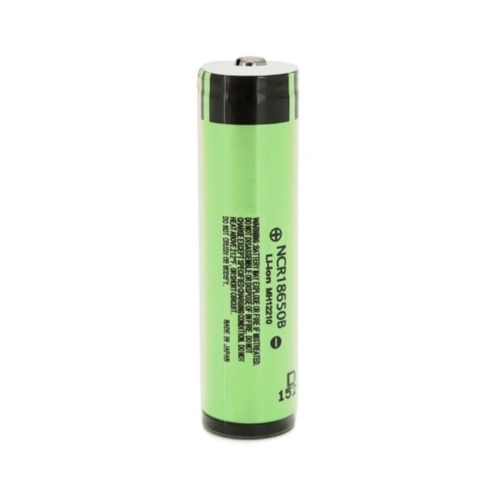 Акумулятор 18650 3400mAh, TipTop, Protected, 6.8A, 4.2/3.6/2.5V, green Panasonic (NCR18650B-P / 18780)