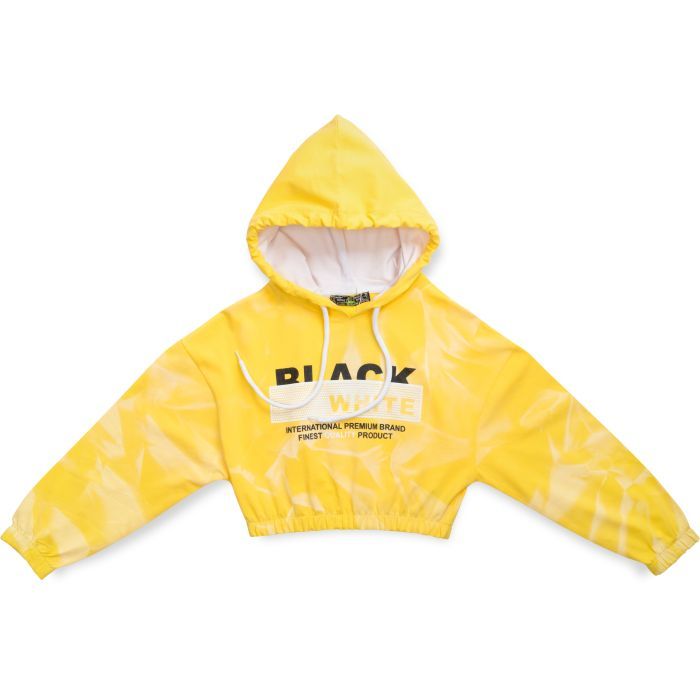 Кофта дитяча A-Yugi с капюшоном (7014-170G-yellow)