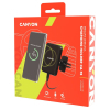Універсальний автотримач Canyon Car holder and wireless charger MegaFix, C-15, 15W (CNE-CCA15B) зображення 5