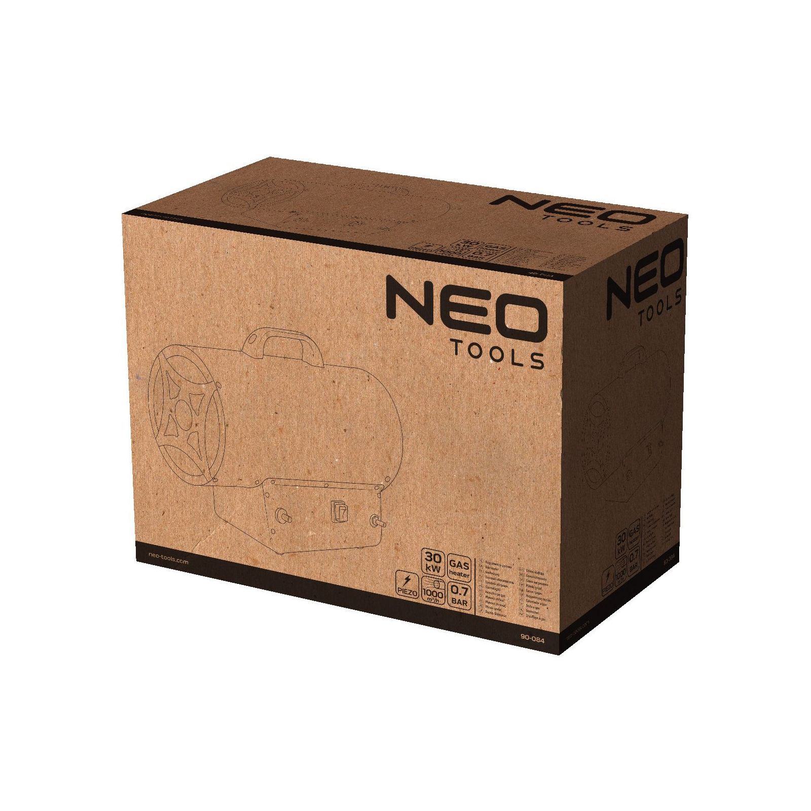 Газовый обогреватель Neo Tools 90-084 изображение 11