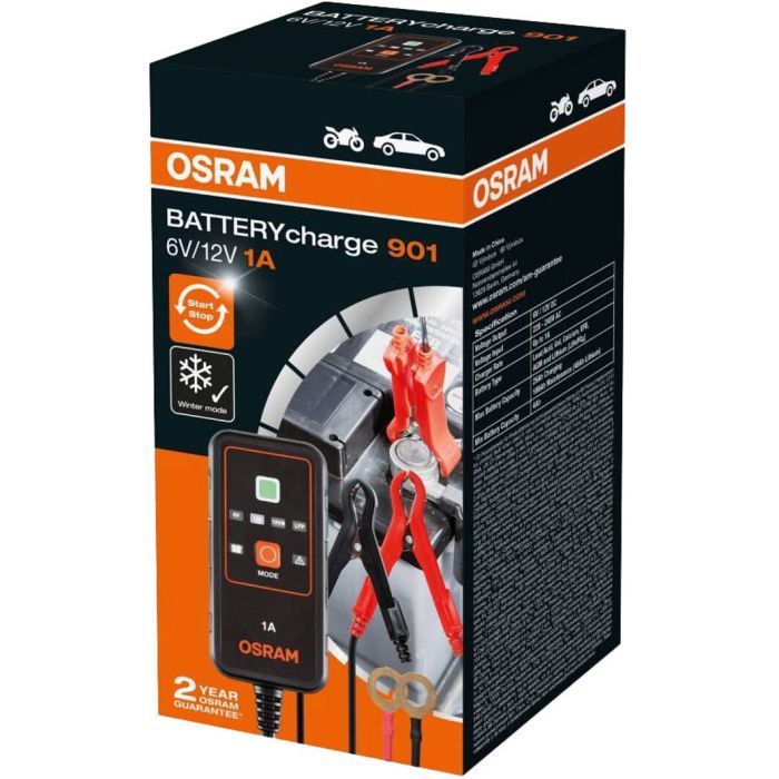 Зарядное устройство для автомобильного аккумулятора Osram OEBCS901 изображение 2