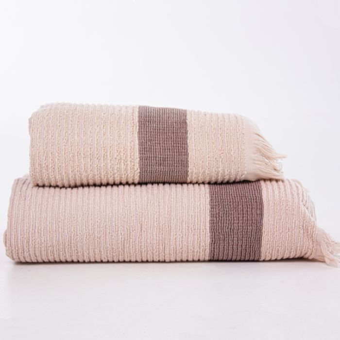 Полотенце MirSon Набор банных №107 Elite Luxury Beige 2 шт (2200005613313) изображение 4