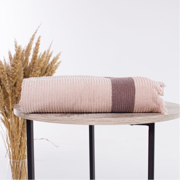 Полотенце MirSon Набор банных №107 Elite Luxury Beige 2 шт (2200005613313) изображение 5