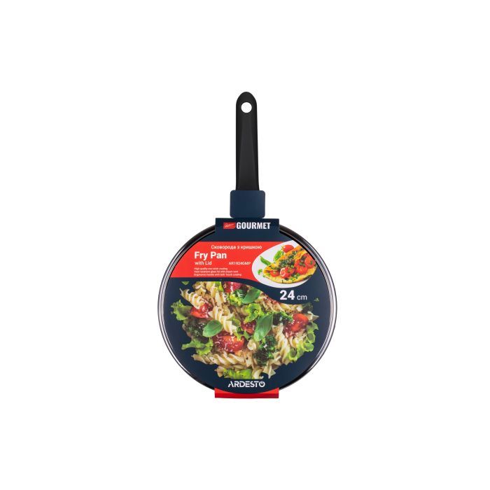 Сковорода Ardesto Gemini Gourmet Aosta з кришкою 28 см (AR1928GMP) зображення 4