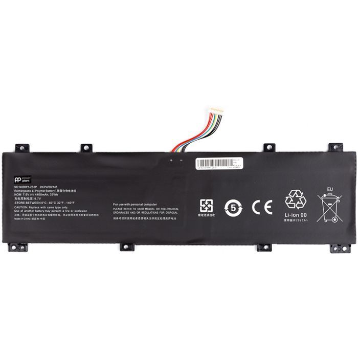 Аккумулятор для ноутбука LENOVO IdeaPad 100S-14IBR 14" (NC140BW1) 7.6V 4400mAh PowerPlant (NB481767)