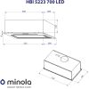 Витяжка кухонна Minola HBI 5223 I 700 LED зображення 10